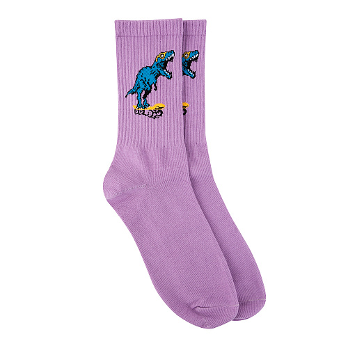 Носки "Динозавр на скейте", разм.40-45 купить оптом