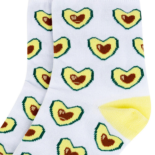 Носки "Любимое авокадо", разм.35-39 купить оптом